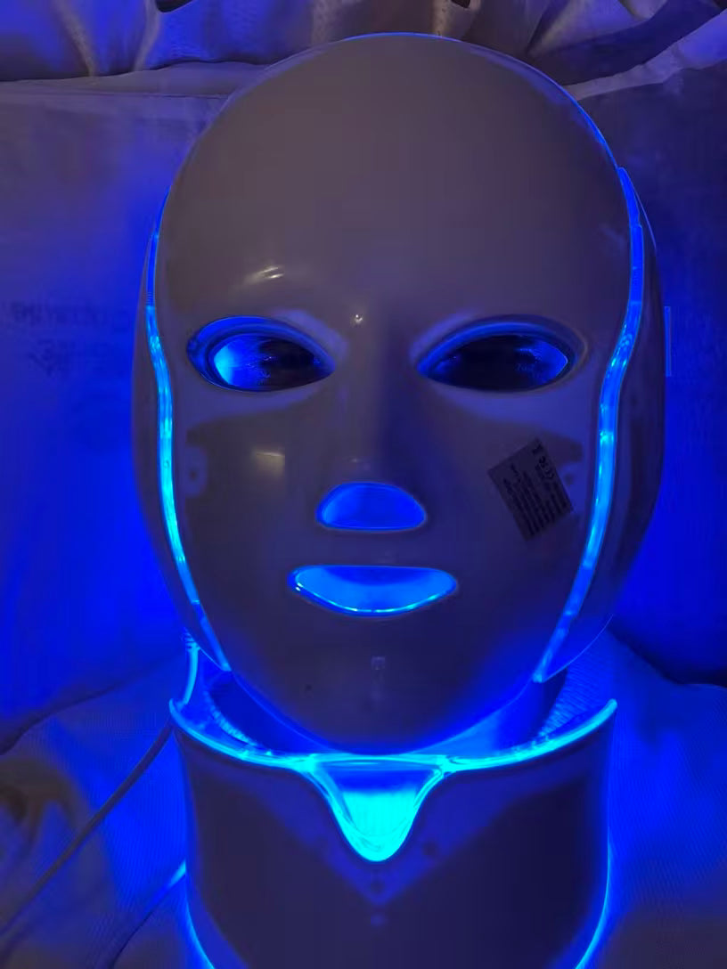 Optimistic LumiGlow™ 7-in-1 LED Face & Neck Beauty Device