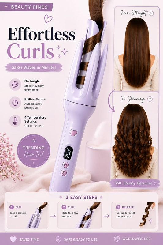 Optimistic CurlEase™ Automatic Hair Curler