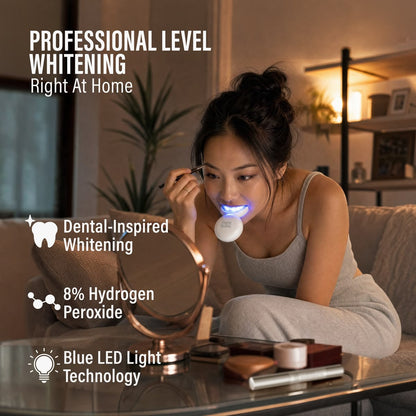 Optimistic BrightGlow™ 32-LED Teeth Whitening Kit