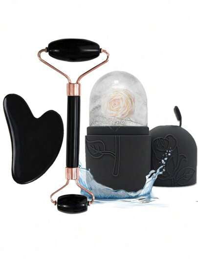 Optimistic IceGlow™ 3-Piece Facial Massage Set
