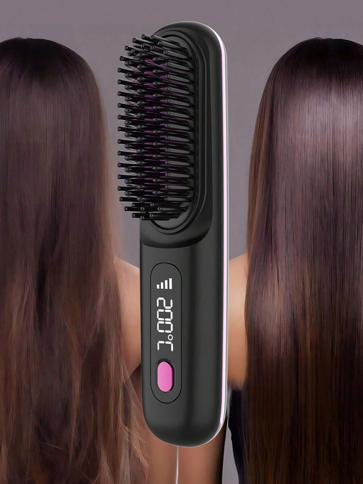 Optimistic StyleGlow™ Cordless Straightening Comb