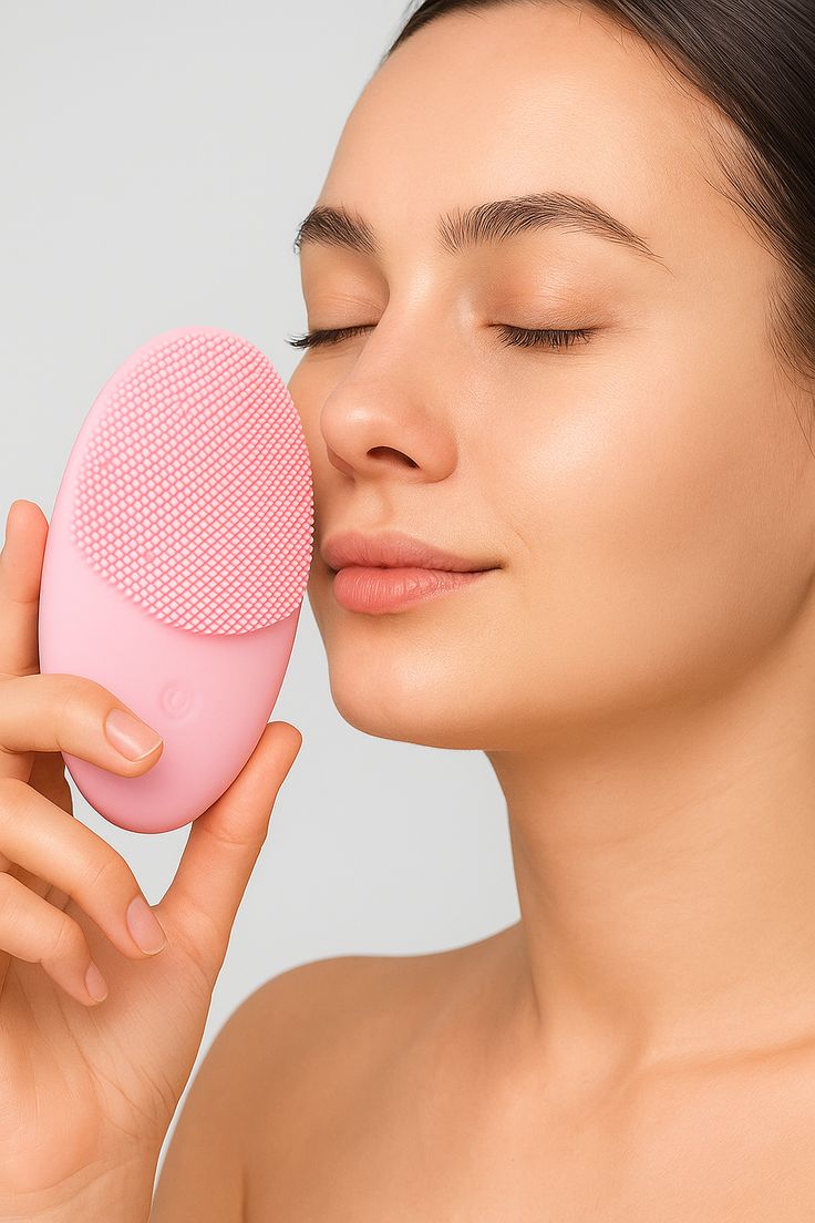 Optimistic SonicGlow™ Facial Cleansing Scrubber