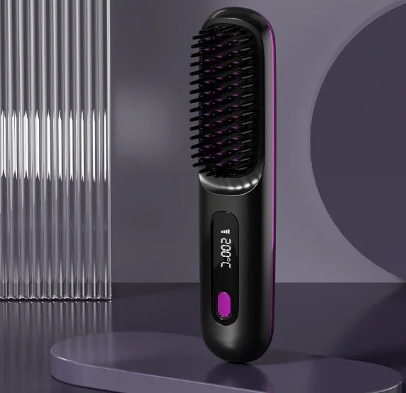 Optimistic StyleGlow™ Cordless Straightening Comb