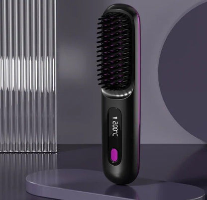 Optimistic StyleGlow™ Cordless Straightening Comb