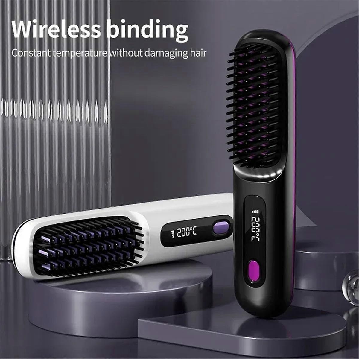 Optimistic StyleGlow™ Cordless Straightening Comb