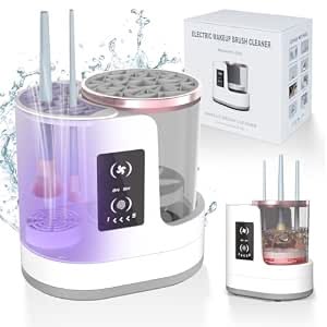 Optimistic BrushGlow™ 3-in-1 Electric Brush Cleaner & Dryer
